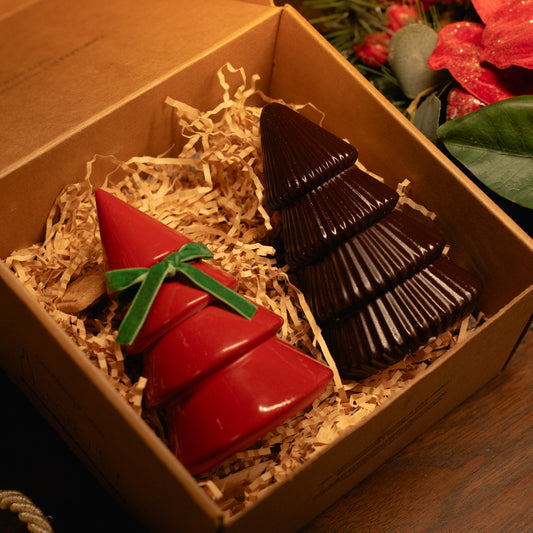 Set Árboles Navideños - Caja de 2 Pinos